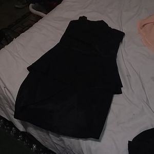 Cach’e Black mini strapless